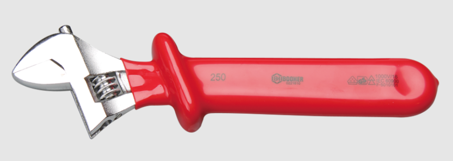Ключ разводной диэлектрический VDE 1000V BOOHER (NEW )